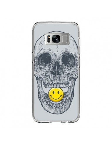 Coque Samsung S8 Smiley Face Tête de Mort - Rachel Caldwell