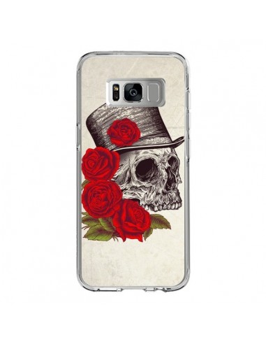 Coque Samsung S8 Gentleman Crane Tête de Mort - Rachel Caldwell