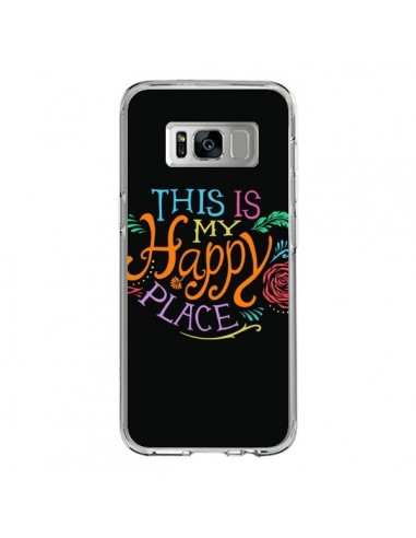 Coque Samsung S8 This is my Happy Place - Rachel Caldwell