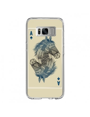 Coque Samsung S8 Cheval Carte Jeu Horse As - Rachel Caldwell