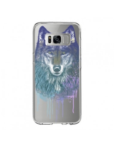 Coque Samsung S8 Loup Wolf Animal Transparente - Rachel Caldwell