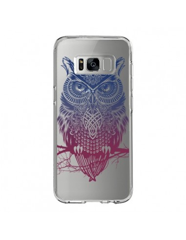 Coque Samsung S8 Hibou Chouette Owl Transparente - Rachel Caldwell