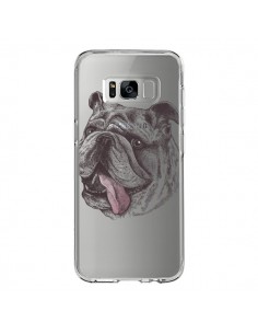 Coque Samsung S8 Chien Bulldog Dog Transparente - Rachel...