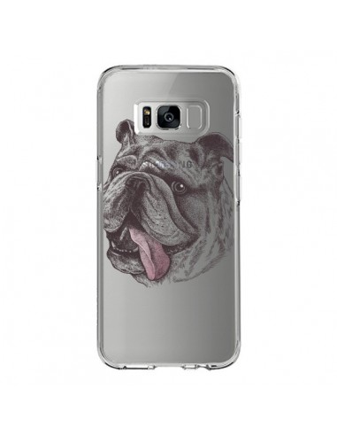 Coque Samsung S8 Chien Bulldog Dog Transparente - Rachel Caldwell