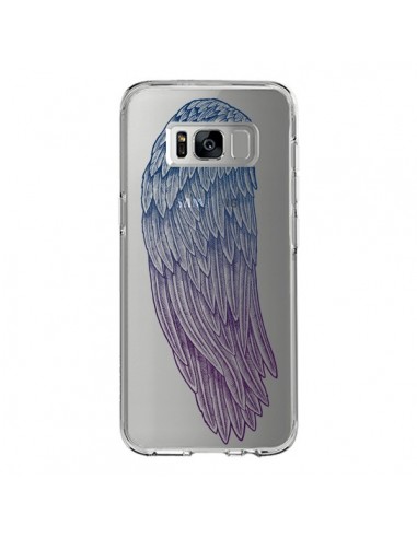 Coque Samsung S8 Ailes d'Ange Angel Wings Transparente - Rachel Caldwell