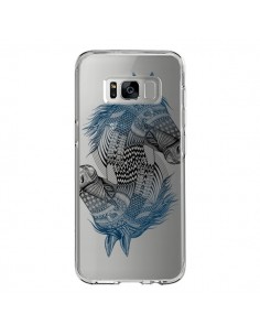Coque Samsung S8 Cheval Horse Double Transparente -...