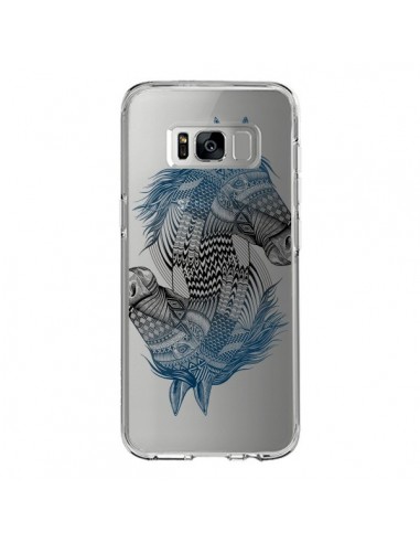 Coque Samsung S8 Cheval Horse Double Transparente - Rachel Caldwell