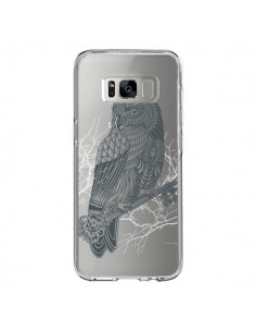 Coque Samsung S8 Owl King Chouette Hibou Roi Transparente...