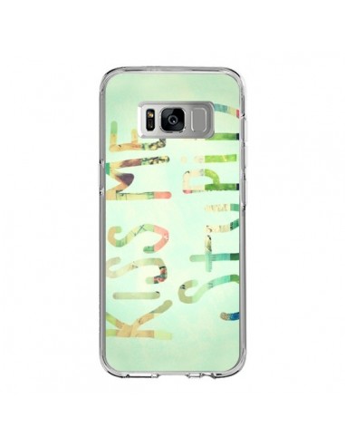 Coque Samsung S8 Kiss Me Stupid - R Delean