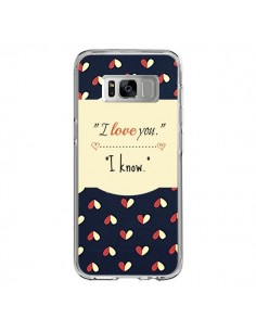 Coque Samsung S8 I love you - R Delean