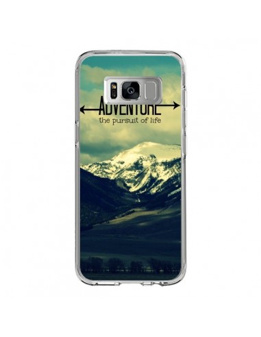 Coque Samsung S8 Adventure the pursuit of life Montagnes Ski Paysage - R Delean