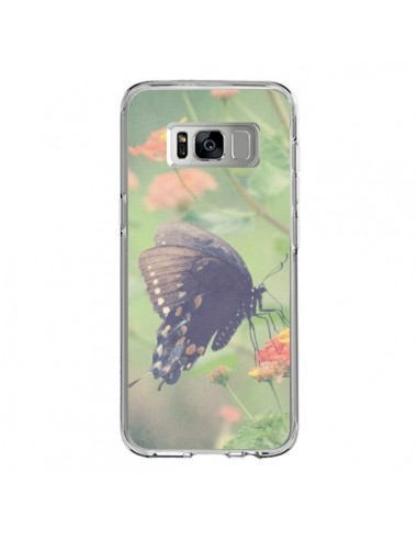 Coque Samsung S8 Papillon Butterfly - R Delean