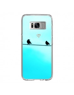 Coque Samsung S8 Oiseaux Birds Amour Love - R Delean