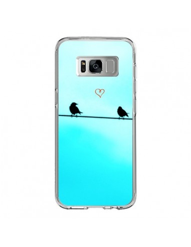 Coque Samsung S8 Oiseaux Birds Amour Love - R Delean