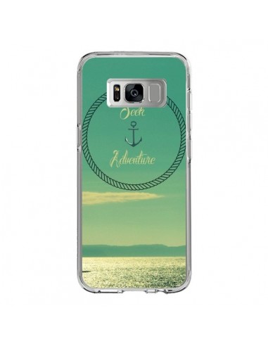 Coque Samsung S8 See Adventure Aventure Ancre Navire Bateau - R Delean