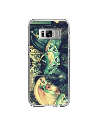 Coque Samsung S8 Manege Enfant Carrousel Chevaux - R Delean