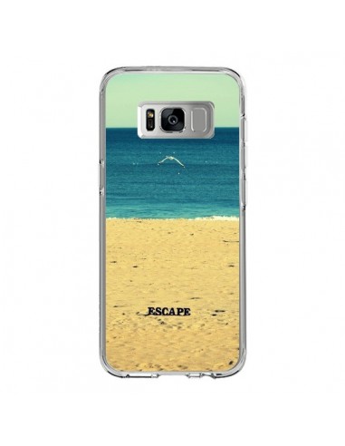 Coque Samsung S8 Escape Mer Plage Ocean Sable Paysage - R Delean