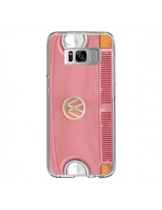 Coque Samsung S8 Groovy Van Hippie VW Rose - R Delean