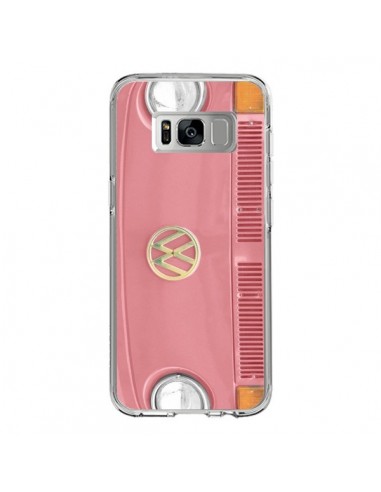 Coque Samsung S8 Groovy Van Hippie VW Rose - R Delean