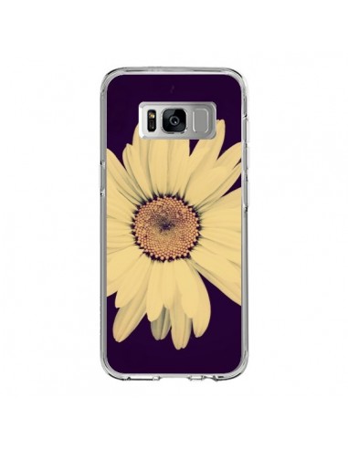 Coque Samsung S8 Marguerite Fleur Flower - R Delean