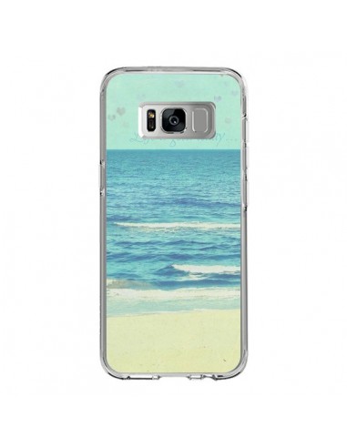 Coque Samsung S8 Life good day Mer Ocean Sable Plage Paysage - R Delean