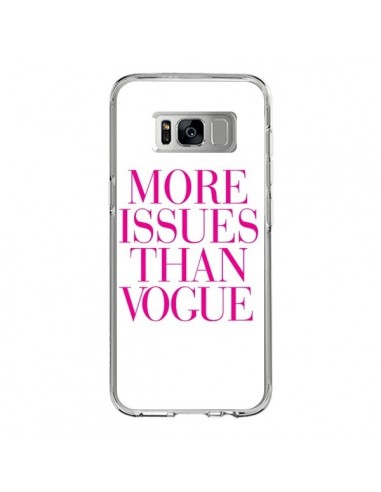 Coque Samsung S8 More Issues Than Vogue Rose Pink - Rex Lambo