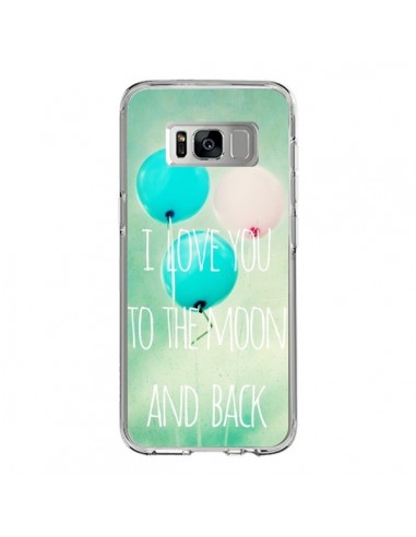 Coque Samsung S8 I love you to the moon and back - Sylvia Cook