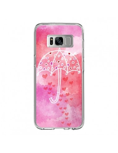 Coque Samsung S8 Parapluie Coeur Love Amour - Sylvia Cook