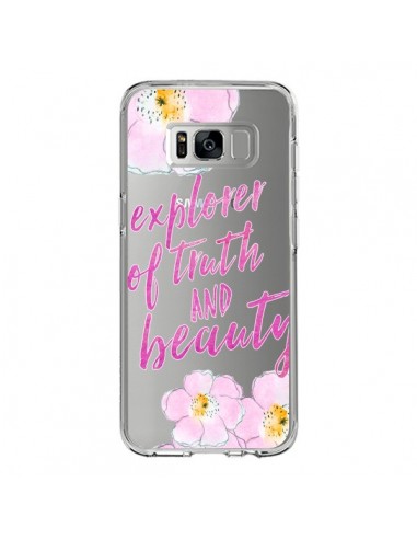 Coque Samsung S8 Explorer of Truth and Beauty Transparente - Sylvia Cook
