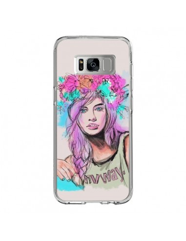 Coque Samsung S8 Femme Mannequin Barbara Palvin - Sara Eshak