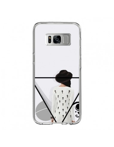 Coque Samsung S8 Confusion Femme Oeil Triangle - Sara Eshak