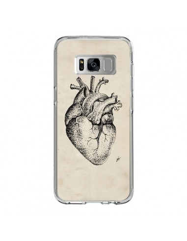 Coque Samsung S8 Coeur Vintage - Tipsy Eyes