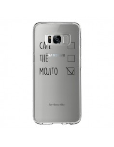 Coque Samsung S8 Café, Thé et Mojito Transparente - Les...