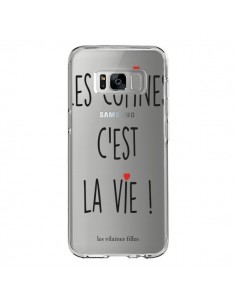 Coque Samsung S8 Les copines, c'est la vie Transparente -...