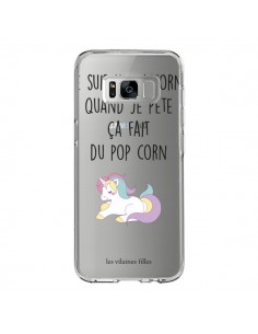 Coque Samsung S8 Je suis une licorne, quand je pète ça...