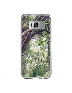 Coque Samsung S8 Get lost with him Paysage Foret Palmiers...
