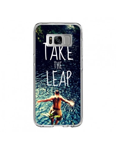 Coque Samsung S8 Take the leap Saut - Tara Yarte