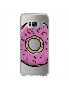 Coque Samsung S8 Donuts Rose Transparente - Yohan B.