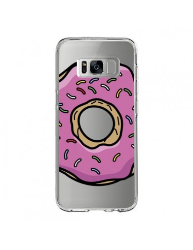 Coque Samsung S8 Donuts Rose Transparente - Yohan B.