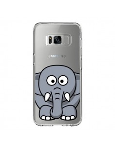 Coque Samsung S8 Elephant Animal Transparente - Yohan B.