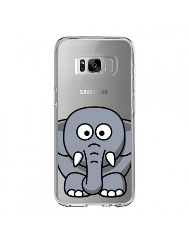 Coque Samsung S8 Elephant Animal Transparente - Yohan B.