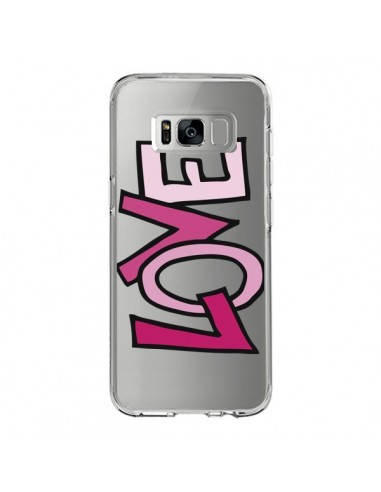 Coque Samsung S8 Love Amour Transparente - Yohan B.