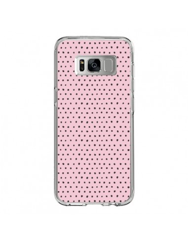 Coque Samsung S8 Artsy Dots Pink - Ninola Design
