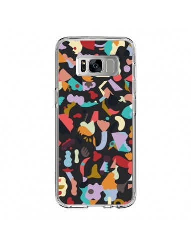 Coque Samsung S8 Dreamy Animal Shapes Black - Ninola Design