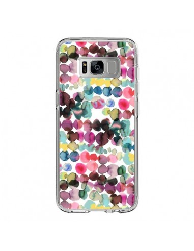 Coque Samsung S8 Gradient Tropical Color Lines - Ninola Design