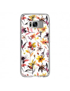 Coque Samsung S8 Ink Bleeding Dots Pink - Ninola Design