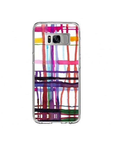 Coque Samsung S8 Little Textured Dots Pink - Ninola Design