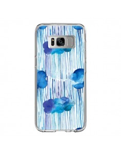 Coque Samsung S8 Rain Stitches Neon - Ninola Design