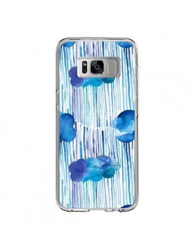 Coque Samsung S8 Rain Stitches Neon - Ninola Design