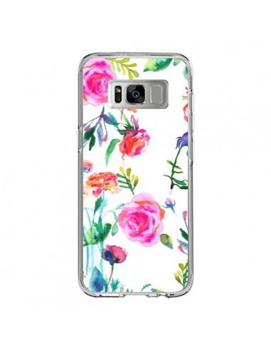 Coque Samsung S8 Raining Clouds Blue - Ninola Design